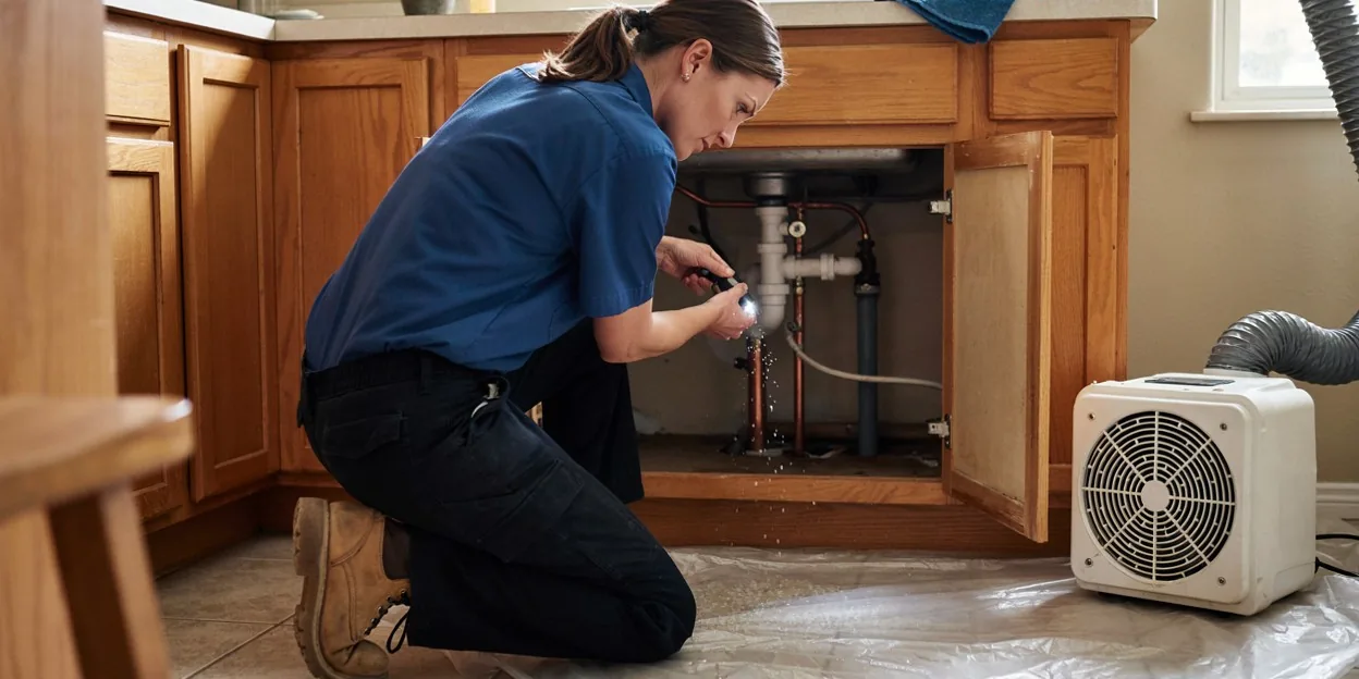 Burst Pipe Water Damage in Castle Rock, CO